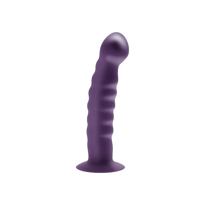 Dildo S Pleasures Bumpy Silicone Porpora