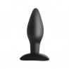 Anal plug S Pleasures Silicone Black (Ø 4 cm)