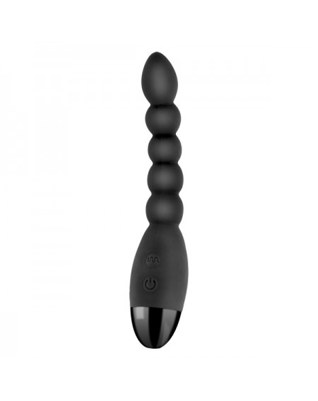Anal Beads S Pleasures Phaser Black Silicone
