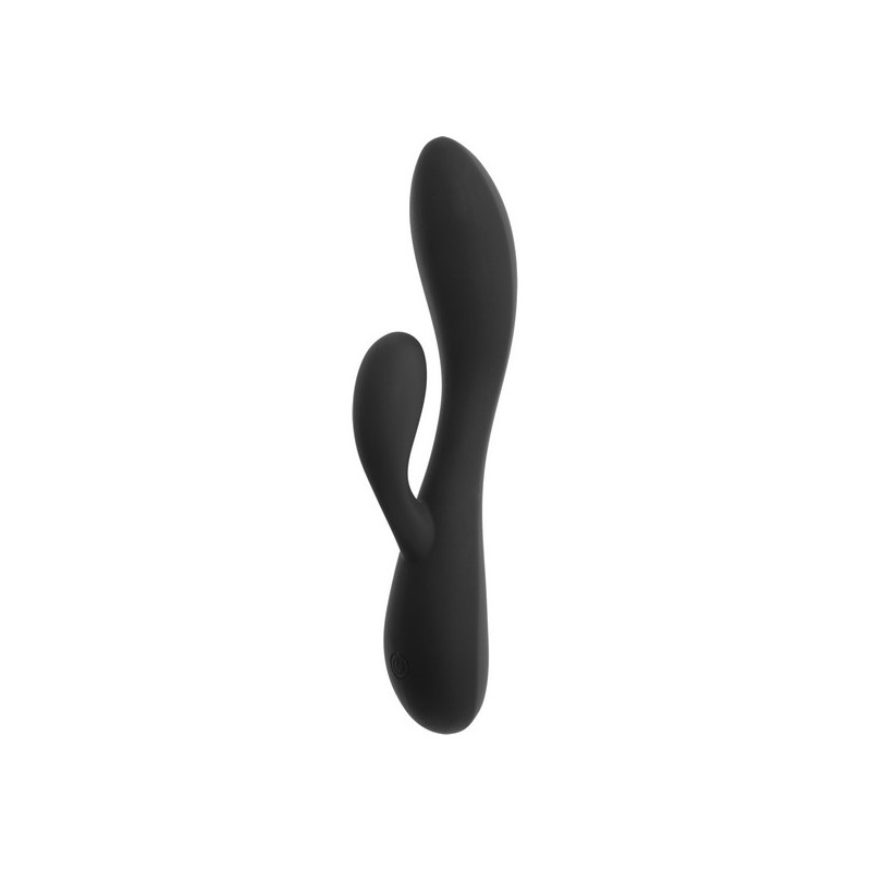 Divkārši Stimulējošs Vibrators S Pleasures Melns (11,8 cm)