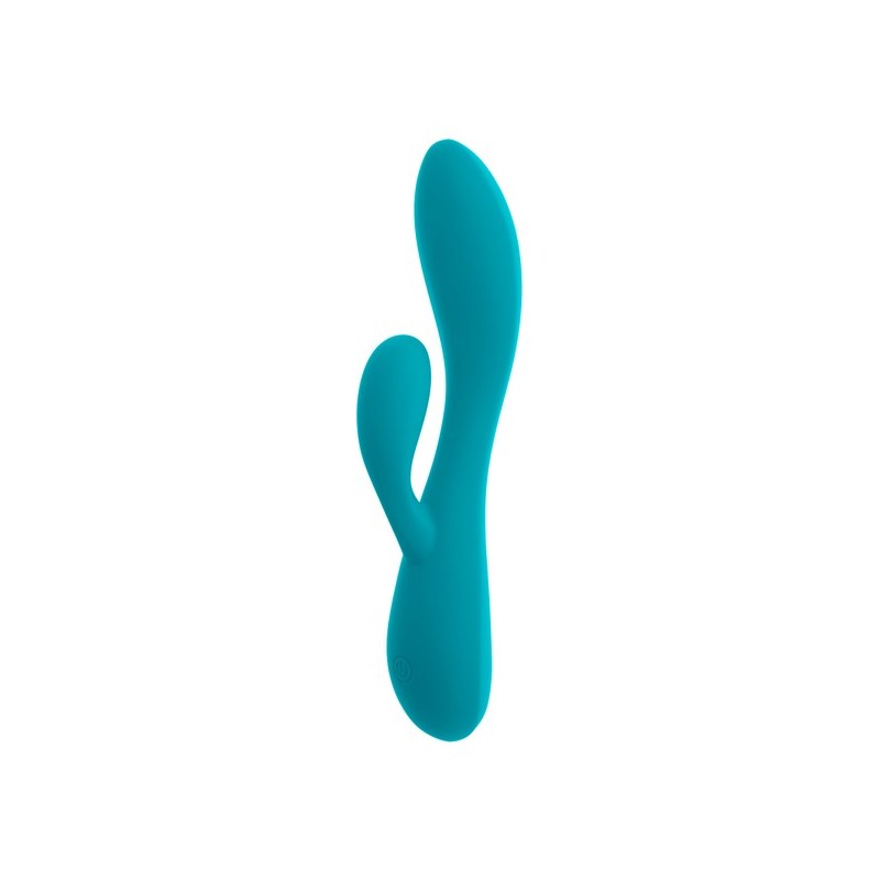 Divkārši Stimulējošs Vibrators S Pleasures Tirkīzs (11,8 cm)
