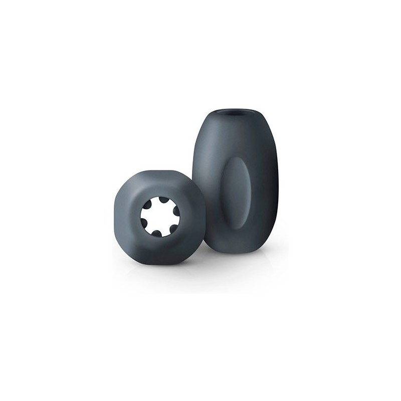 Masturbatore Hand Job Stroker Grigio Scuro