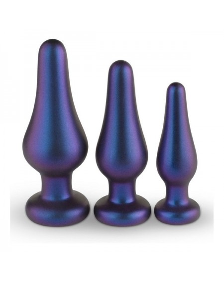 Erotic Anal Plugs (Set of 3) Purple (3 pcs)