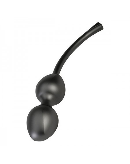 Вагинальные шарики Jane Wonda Kegel Balls, черные Mystim Силикон (Ø 3,3 cm)