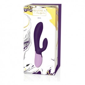 Divkārši Stimulējošs Vibrators Rianne S Essentials Xena Rabbit Violets Ceriņš