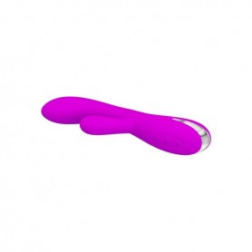Двойной стимулирующий вибратор Pretty Love Wilbur Розовый (11 cm)