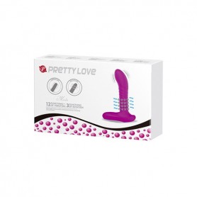 Anal Vibrating Prostate Massager Pretty Love Merlin Pink