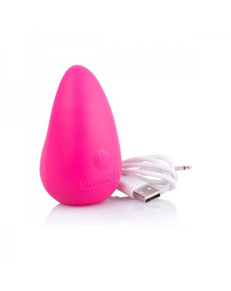 Eilium Vibrating Egg The Screaming O Affordable Rechargeable Scoop Pink