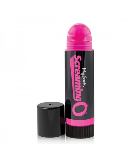 Vibrating Lip Balm The Screaming O Pink/Black