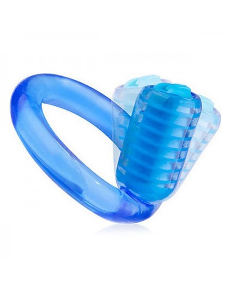 Vibraring Cockring The Screaming O Go Q Vibe Ring Blue