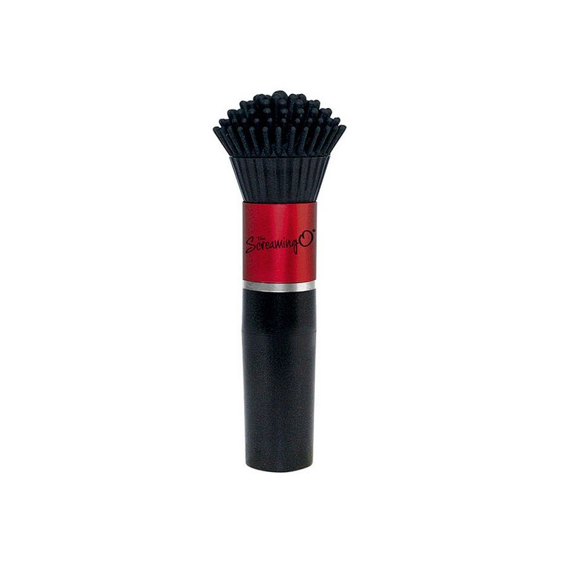 Clitoral Stimulator The Screaming O Make-up Brush Black/Red