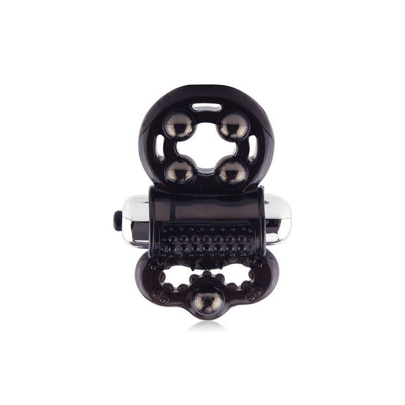 Виброкольцо для пениса The Screaming O Man Incite Чёрный