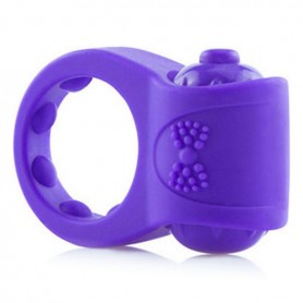 Виброкольцо для пениса The Screaming O Primo Tux Пурпурный