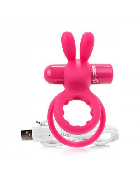 Jelly Rabbit Cock Ring The Screaming O Charged Ohare Pink