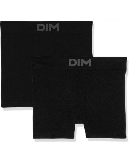 Men's Boxer Shorts DIM Basic Black (Size XL) (Refurbished A+)